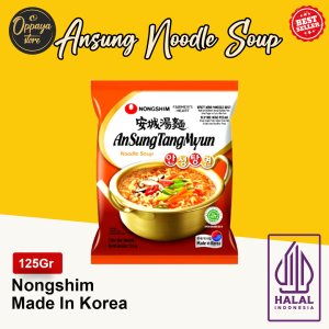 ANSUNGTANGMYUN Ramyn 125 gr HALAL asli impor dari korea original Ramen