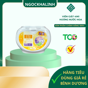 Viên giặt 4in1 hương Perfume ( hương nước hoa vàng)