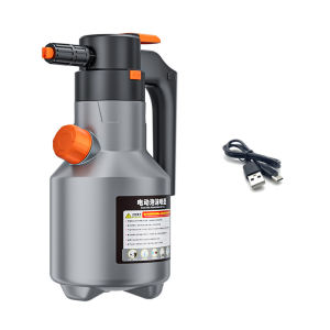 AUTOFun 2L Car Wash Foam Sprayer Rechargeable Electric Foam Spray Car Shampoo Cannon for Cars Gardening