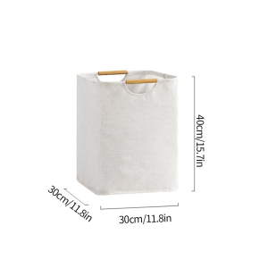 Household Bedroom Bathroom StorageFoldable Laundry Hamper Portable Fabric Dirty Clothes Basket