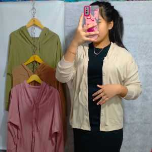 Jaket Rajut Knit Korea Wanita Dewasa