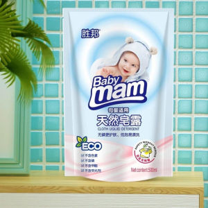 LUMAO Baby laundry detergent Softener by Baby Care Series Detergent Baby Antibacterial Cleaner  Liquid Wash 500g  母婴洗衣液