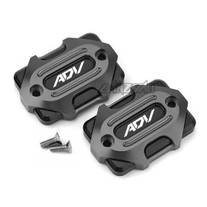 GEAR HIVE 1 Pair HONDA ADV150 ADV160 ADV350 Motorcycle CNC Brake Fuel Oil Cap Master Cover Reservoir Cover