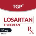 Rx: HYPERTAN Losartan 50mg Tablet. 