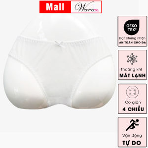 Quần lót nữ WANNABE QLT02 quần chíp thun valise lạnh mát tối giản màu trơn giá rẻ bao bền