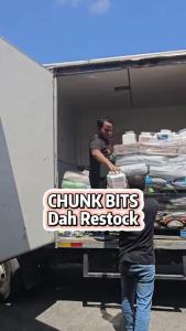 POODEE CHUNK BITS Dog Food 13KG Dog Food Chunkbits Dog Food Salmon Dog Kibbles Puppy Food 狗粮 狗糧 小型犬