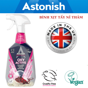 Bình xịt tẩy nỉ thảm Astonish C6970_750ml