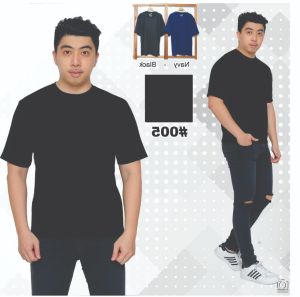 kaos oblong pria bahan baby terry tebal ada 3ukuran LXLXXL lengan pendek