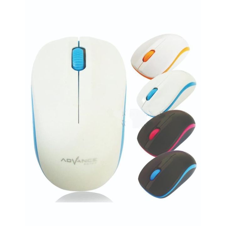 Mouse Wireless Advance W10 Original (colour) 