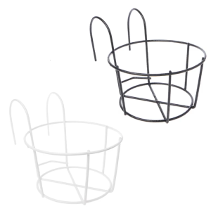 Giá treo treo lan can trồng Kim Loại Gắn Vòng lưu trữ chủ cho cây cảnh quan vi mô chủ giá