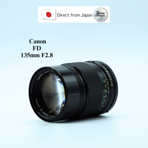 [Used in Japan] " Vintage Lens " Canon NewFD 135mm f/2.8 Released in Japan