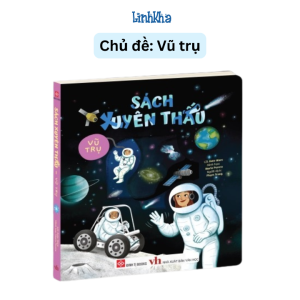 Sách Xuyên Thấu: Vũ Trụ Sở Thú - Tương Tác Cho Bé 3-6 Tuổi - Đinh Tị
