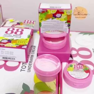 รักแร้ NEW 88 โทเกิล ครีม บำรุงผิวใต้วงแขน ระงับกลิ่นกาย ทารักแร้ขาว white underarm cream 35g “ กระปุกสีชมพู “