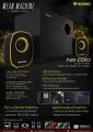 ลำโพงคอมพิวเตอร์  NUBWO USB Speaker 2.1 Mean Machine NS-030 ลำโพง. 