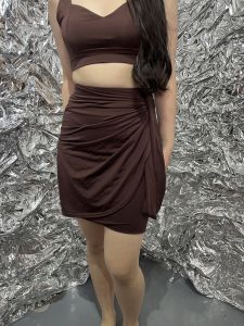 Lassmee | SHELLIE Rok Mini Wanita / Wrap Skirt - Beach Skirt / Rok Bungkus Wanita / Rok Pantai / Rok Mini Polos Premium