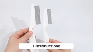 Dog Cat Flea Comb Stainless Steel Needle Comb Fur Comb Pet Hair Comb Cleaning Hair Protection Flea PAZU