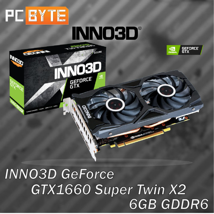 INNO3D GeForce GTX 1660 Super Twin X2 6GB GDDR6 | Lazada