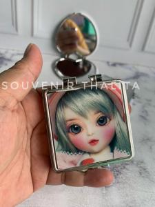 souvenir pernikahan isi 100pcs KACA LIPAT BONEKA KEDIP EXCLUSIVE