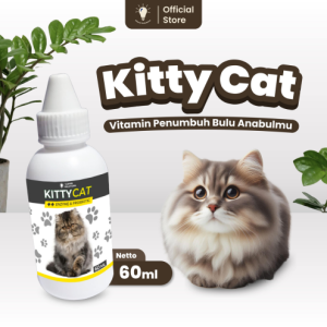 Clever Solutions - KITTYCAT (Vitamin Penumbuh Bulu Kucing Obat Penumbuh Bulu Kucing Anti Rontok Bulu Pelebat Bulu Kucing) [Olive Care Dewarangga Babah Cat House Maxcat Koinami Big Body Life Cat]