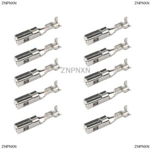 [COD] ZNPNXN 10ชิ้น2.8มมรถ ECU ทองเหลืองจีบขั้วลวด FCI เข็มขนาดใหญ่สำหรับเชื่อมต่อ DJ627-2.8A DJ616A-2.8 x 0.8B