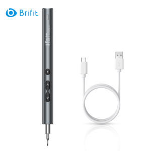 【In stock】Brifit Electric Screwdriver Set Handle with 3 LED lights Rechargeable Cordless Driver Handle Automatic Compatible Can be Compatible With Other 4mm Precision Drills and Screw Driver Set Precision Bits kit