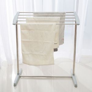 VALUEPULSE ประหยัดพื้นที่ ราวแขวนผ้าและผ้าขนหนู ขนาดเล็ก นержักรส ไม้แขวนเสื้อ ใช้งานได้หลากหลาย ราวแขวนเสื้อผ้า อบแห้งชุดชั้นใน