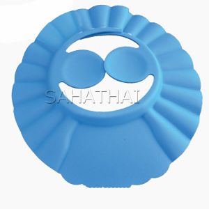 SH.Thai หมวกอาบน้ำ กันน้ำ สำหรับสระผมเด็ก ปิดหูปรับได้  Baby waterproof shampoo cap