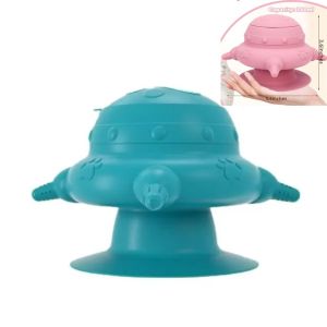 Pet Milk Feeder Bottle With 4 Silicone Nipples For Kittens Puppies Self Feeding Device Easy Clean Anti Leak Dot Kucing