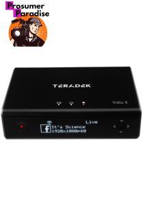 Teradek VidiU X HD Video Streaming System for creating a high-definition video live stream anywhere