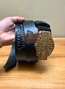 Ikat Pinggang Harley Davidson Motif Terbaru Full Kulit Tebal Kulit Sapi IP01-MTF2
