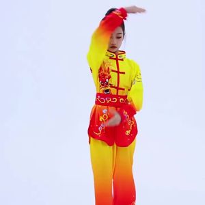 Boy Martial Arts Set Kids Perform Girl Suit Men Kung Fu Uniform Chinese Women Tai Chi Costumes Children Wushu Sets Baby Clothes2026