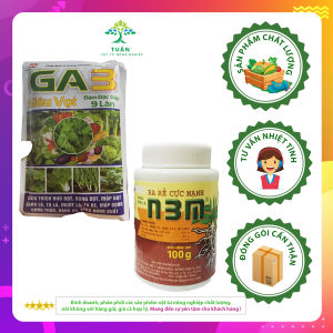 Combo N3M Vọt đọt Vi lượng Amino kích rễ bung chòi cho cây cảnh rau màu hoa lan