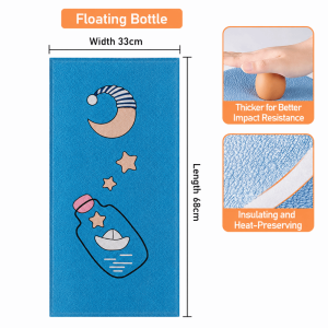 HEFEI Waterproof Anti Collision Cushion Shockproof Self Adhesive Wall Protector High Quality Thermal Insulation Foam Bumper Baby Safety