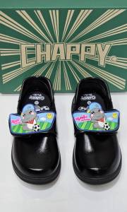 รองเท้าเด็กอนุบาลชายน้องหมูเด้ง  รุ่นใหม่ล่าสุด 2025 MD-3 ดำ MD-4 ขาว 24-32  พร้อมส่ง