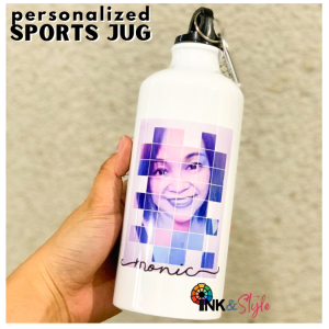 Ink And Style Ph - 600ml Personalized Sports Jug - Tumbler - For all ages-FREE PHOTO PRINT-FREE NAME