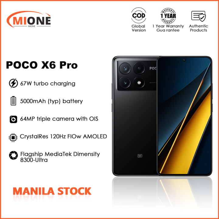 Poco X6 Pro 5g Global Version 8gb 256gb12gb 512gb Dimensity 8300 Ultra Processor Xiaomi 7478