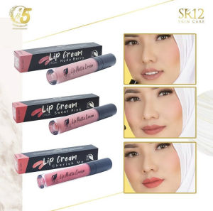 Lipcream Waterproof Tahan Lama Anti Air Lip Cream Matte SR12 Tahan 24 Jam Lipstik Liptint BPOM