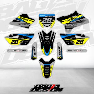 STIKER YZ85 OLD / NEW DECAL YZ 85 NEW BEBEK STANDAR DECAL STIKER YZ 85 NOMOR 82