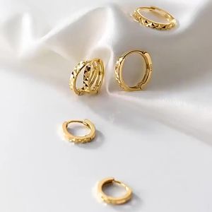 Sparkling Earrings Small Niche Couple Design Light Luxury Earrings Light Luxury Jewelry High-end Sense Earrings Hot Sale