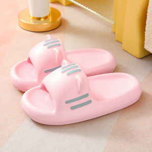 NDDshop พร้อมส่ง🚚รองเท้าแตะ งานดีงานปัง ทรงสวยดีไซน์น่ารัก🌼ลายน้องแมวมีหู แบบทันสมัยไม่ซ้ำใคร ไม่มีไม่ได้แล้วนะ ลองเลยยย