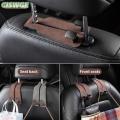 [CISWGE Auto] Chất Lượng Xe Tựa Đầu Móc Cao Cấp Da Lộn Phía Sau Ghế Treo Kép Móc Lớn Chịu Tải Hợp Kim Móc Móc Áo Phổ. 