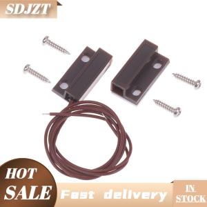 SDJZT MC-38A Wired Door Window Sensor Magnetic Switch NC NO Sensor Switch For Home Alarm System Detector Reed Switch