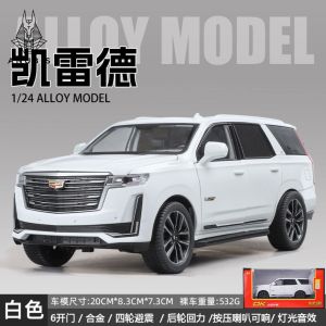 Mô Hình Xe Ôtô Kim Loại 1/24 Siêu Xe CADILLAC ESCALADE Dùng Để Trưng Bày Bàn Làm Việc