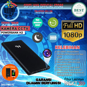 Septijaya Kamera Mini Powerbank H2 HD 1080P 5000MAH Hidden Camera Spy Pengintai Teresembunyi PWR-H2