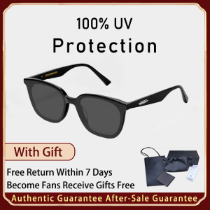 GENTLE MONSTER LILIT Fashion Square Frame Polarized Sunglasses For Women/Men Sunny Protection Shades For Driving Fishing Anti UV400 With Case