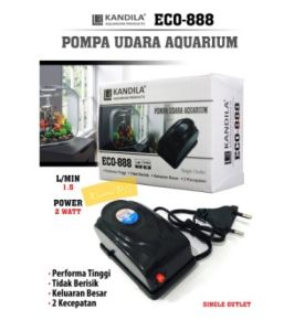 (BISA COD) Paket Mesin Aerator 1 Lubang untuk Aquarium Best Seller