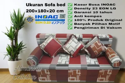 kasur busa sofa bed / inoac EON LG D23 tebal 20 sampe 15 tersedia semua ukuran garansi 10 tahun