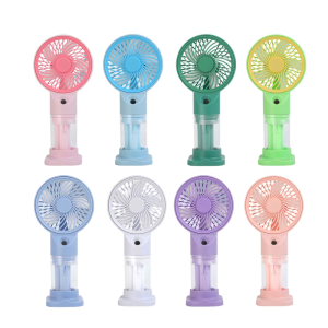 Portable Handheld Fan 3 Speed Adjustable USB Rechargeable Operated Desk Fan for Travel Office and Outdoors