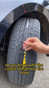 Car Repair Tool for Car Motorcycle Bike Car Tire Cleaning Hook Multifunctional Stone Cleaning Tool Tire Tread Stone Remover
