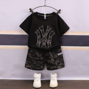 SETELAN ANAK LAKI-LAKI TERBARU / SET BAJU ANAK COWOK TRENDY KEKINIAN / SETELAN LENGAN PENDEK ANAK LAKI-LAKI